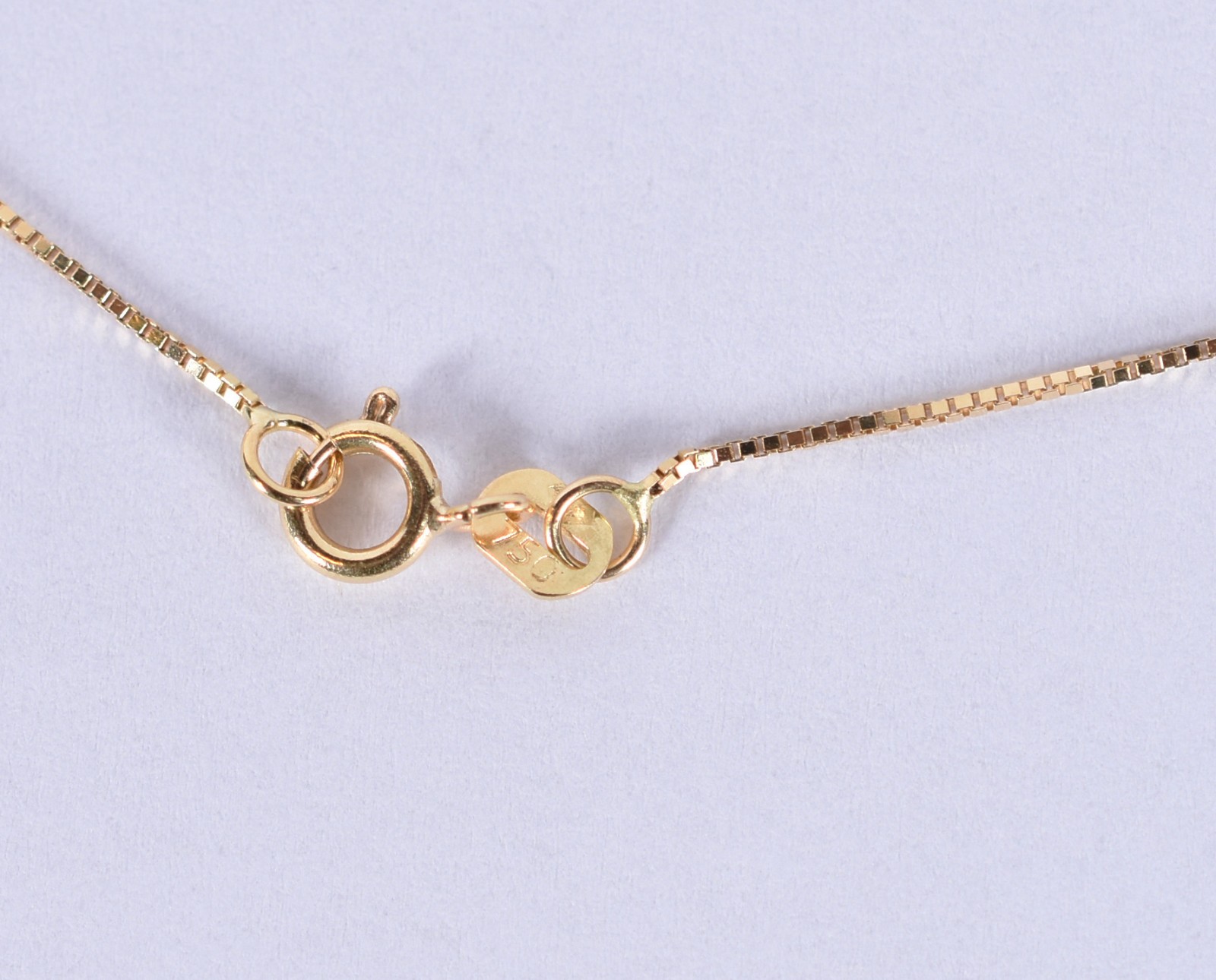 Colar de ouro 18k, contraste 750 e crucifixo com 14 brilhantes (Por... - foto 5 de 5
