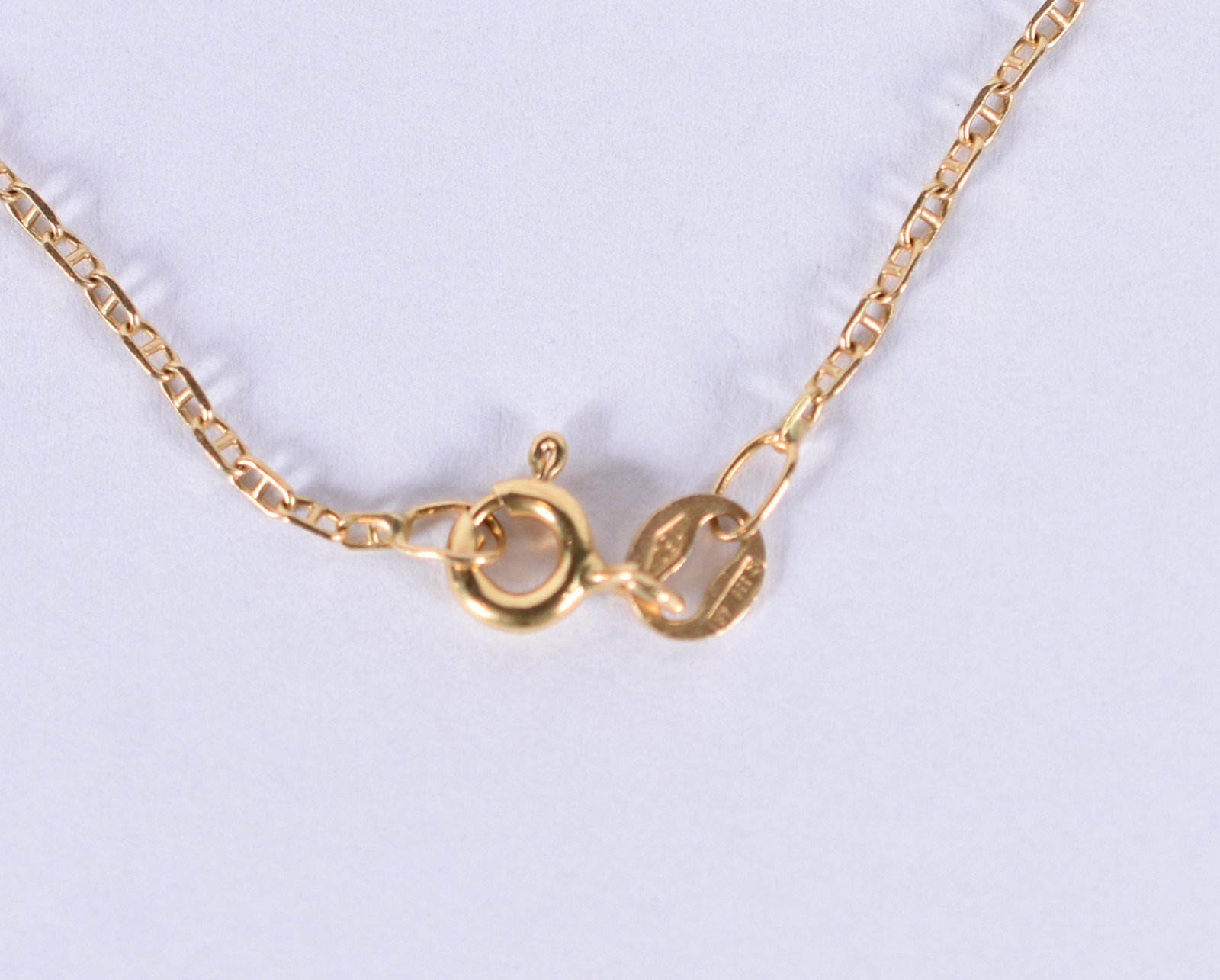 Colar de ouro 18k, contraste 750 e crucifixo (Por motivos de... - foto 5 de 5