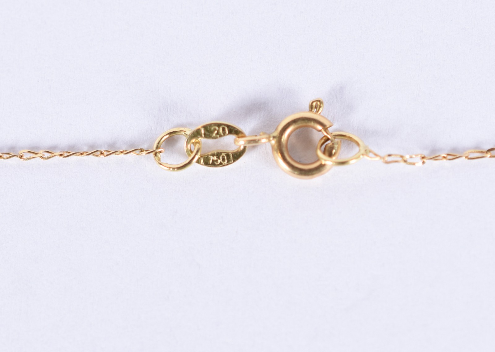 Colar de ouro 18k, contraste 750 e crucifixo (Por motivos de... - foto 5 de 5