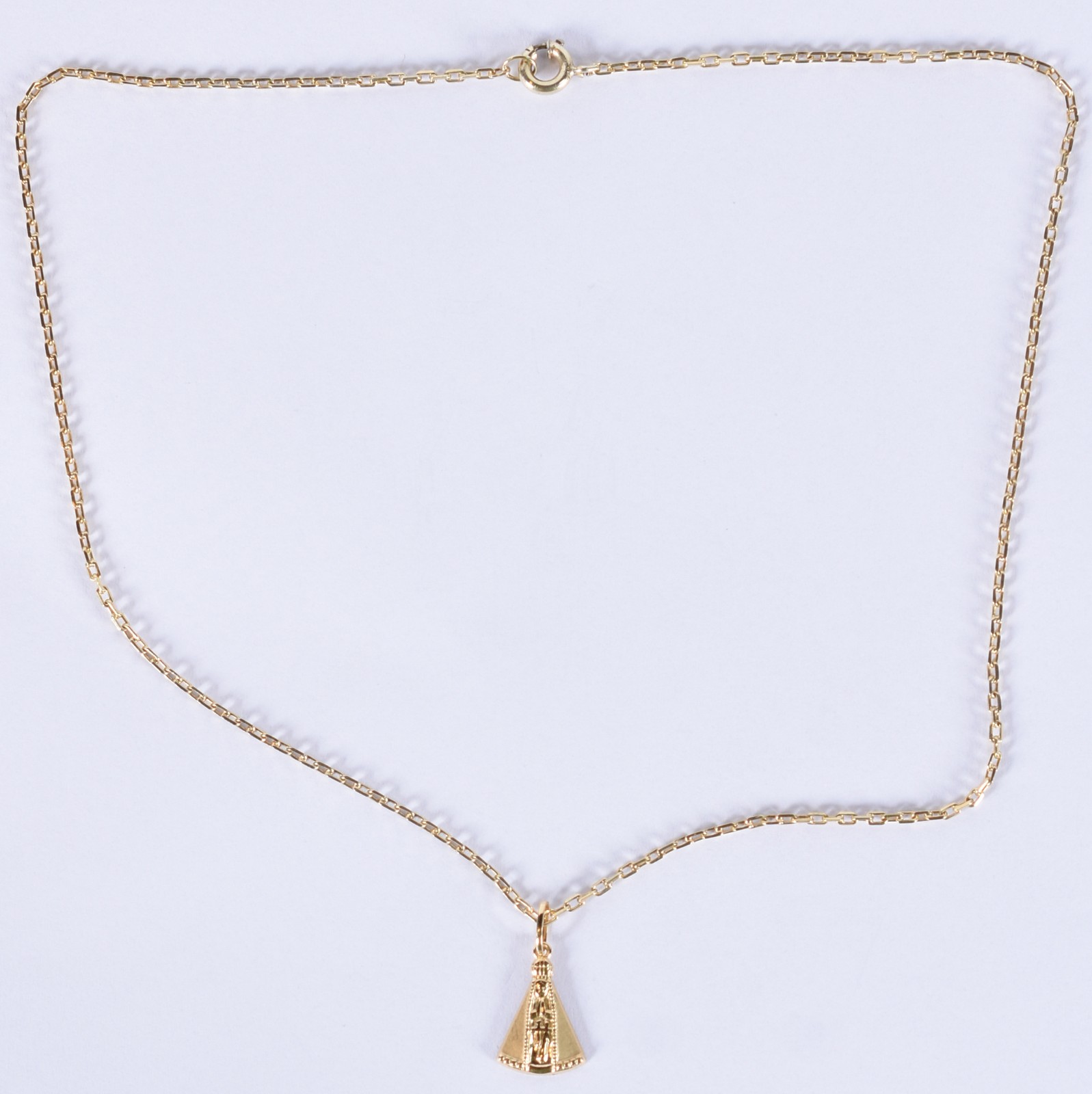 Colar de ouro 18k, contraste 750 com pingentes (Por motivos de... - foto 2 de 5