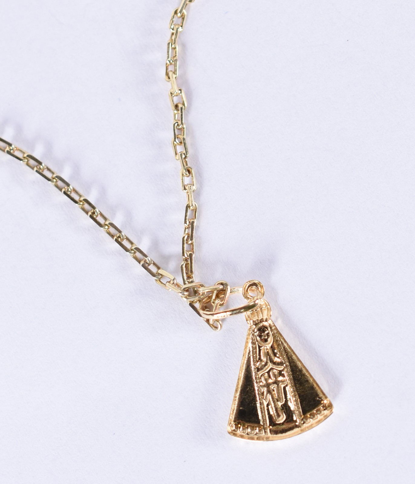 Colar de ouro 18k, contraste 750 com pingentes (Por motivos de... - foto 4 de 5
