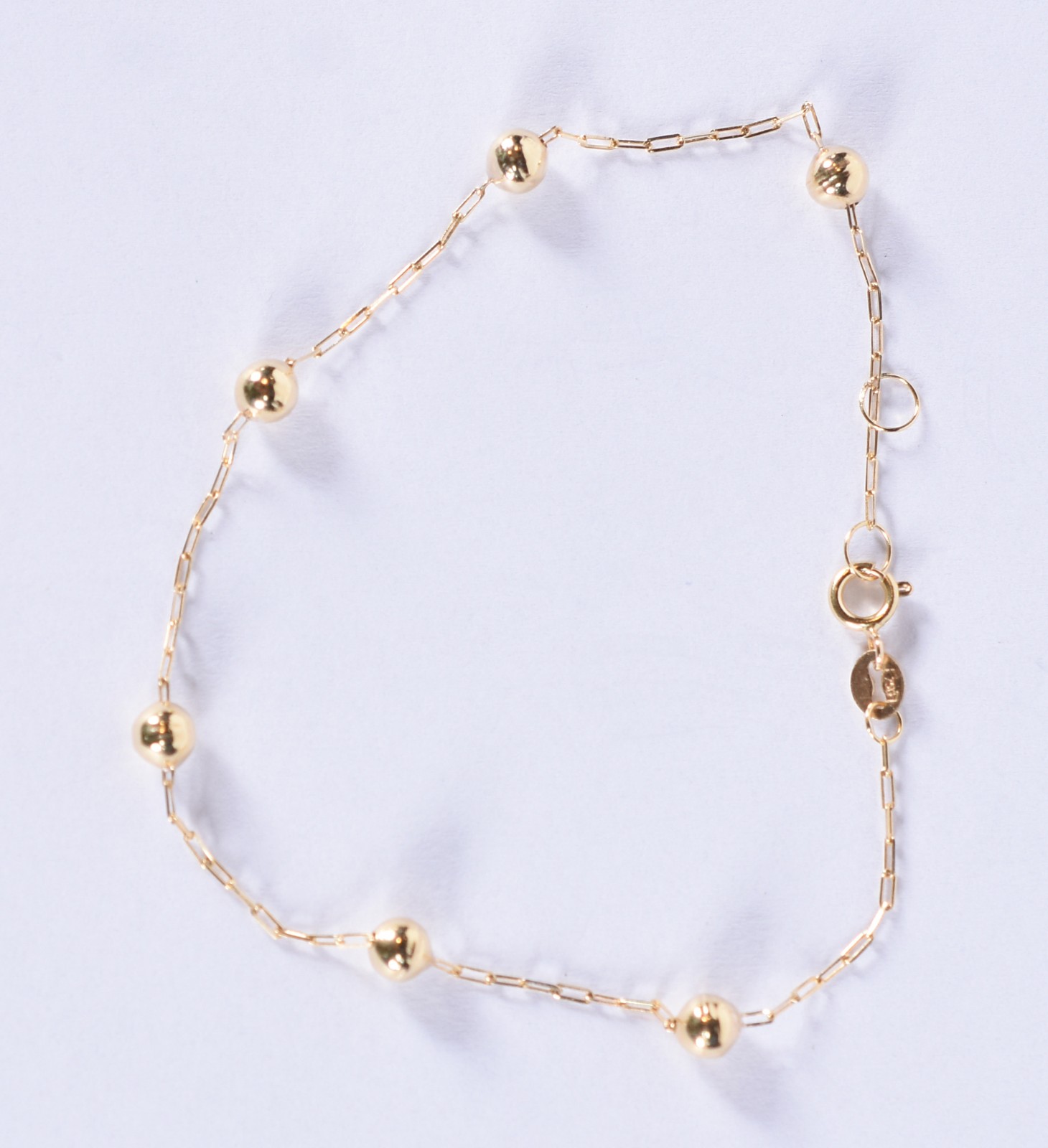 Pulseira de bolinhas de ouro 18k, contraste 750 (Por motivos de... - foto 1 de 4