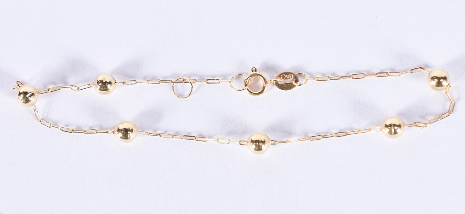 Pulseira de bolinhas de ouro 18k, contraste 750 (Por motivos de... - foto 2 de 4