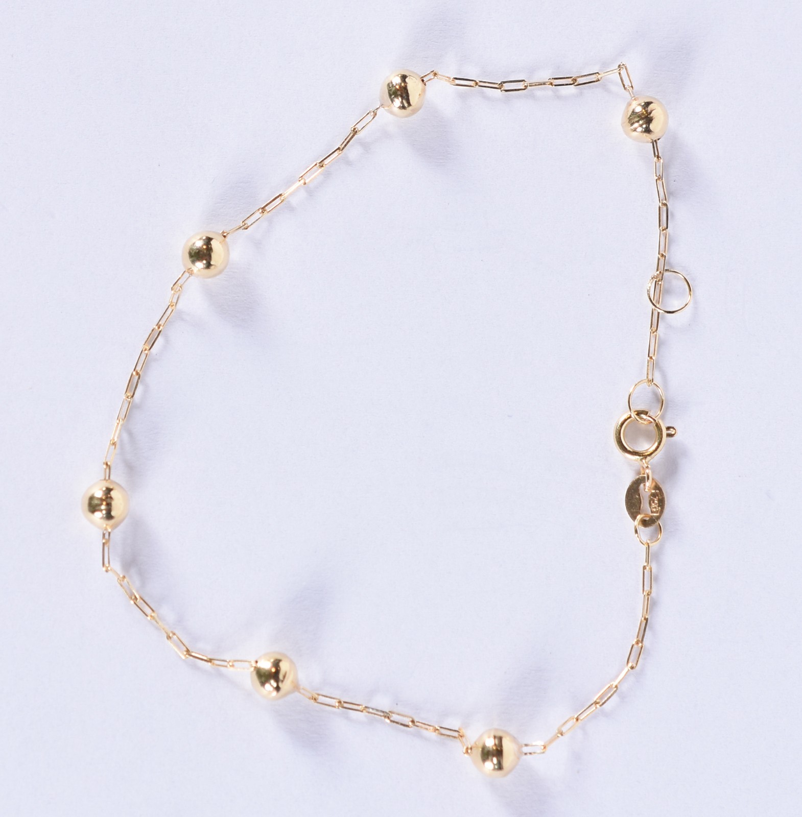 Pulseira de bolinhas de ouro 18k, contraste 750 (Por motivos de... - foto 3 de 4