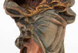 NOSSA SENHORA,  - Antiga Imagem de madeira policromada.