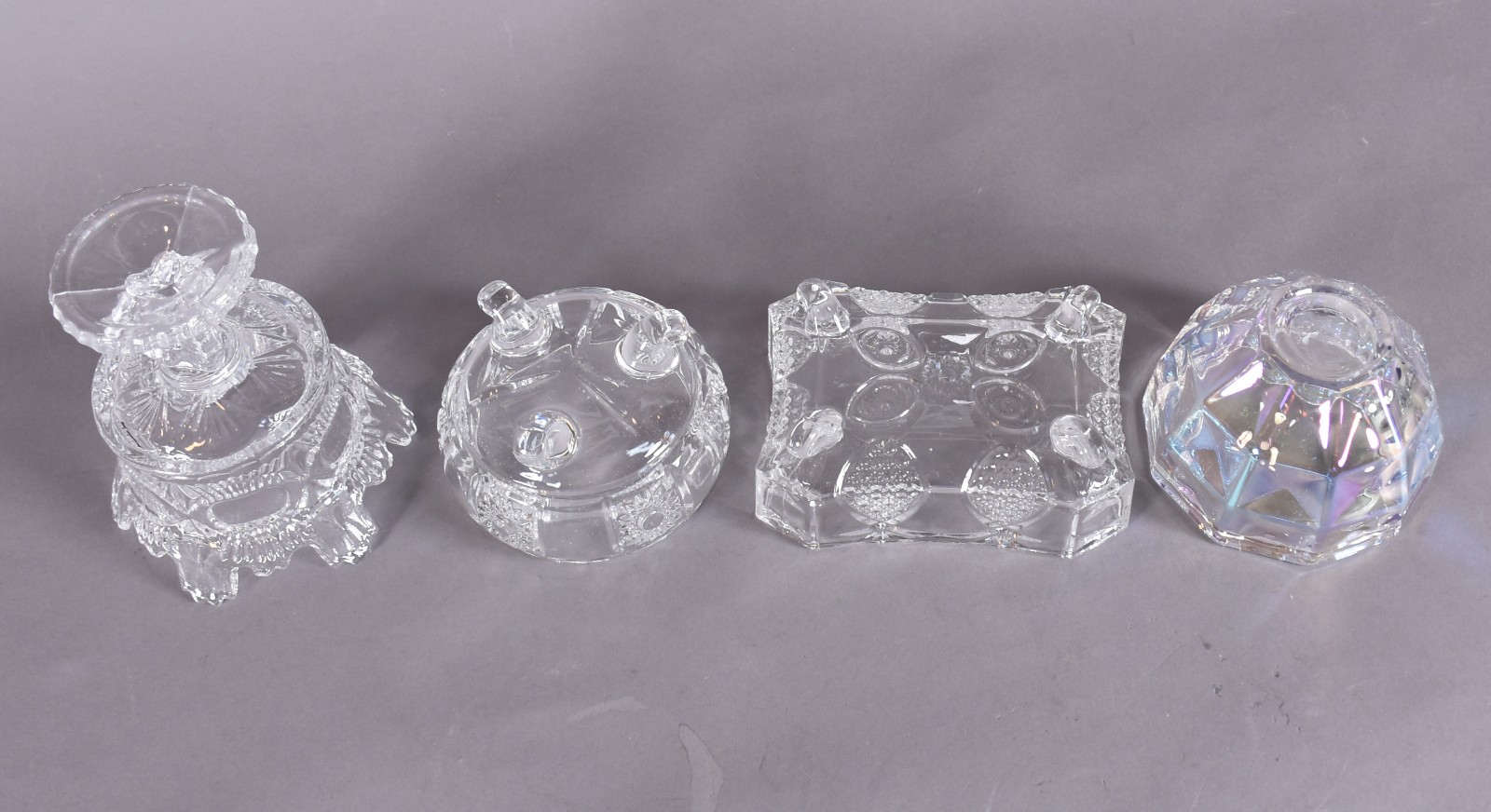 Quatro bombonieres em demi cristal. - foto 4 de 4