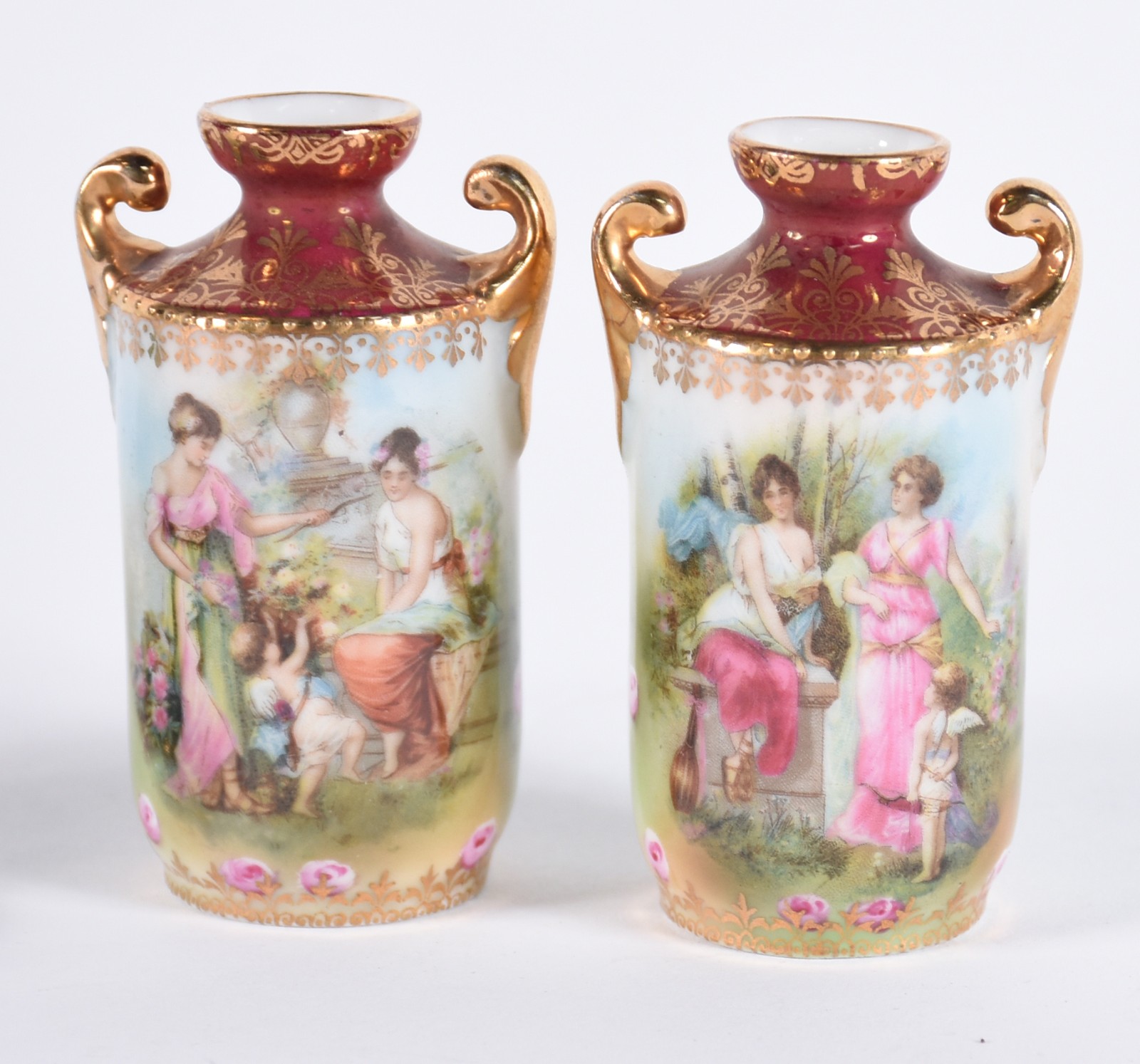 Diversas miniaturas de porcelana, sendo : tete a tete com 6 peças na... - foto 7 de 9