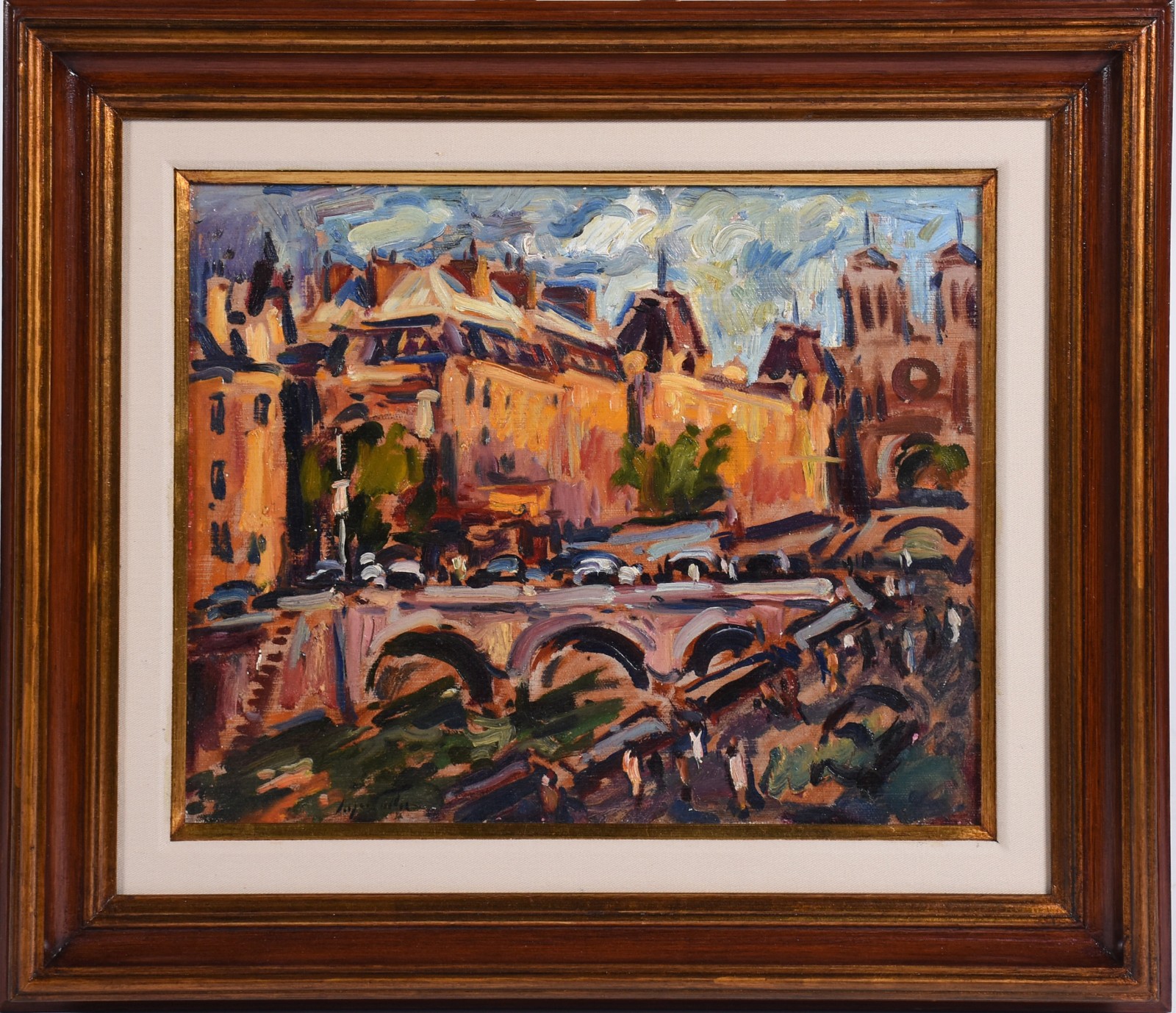  Sérgio Telles (1936-2022), Le Pont St Michel, Paris. - foto 2 de 4