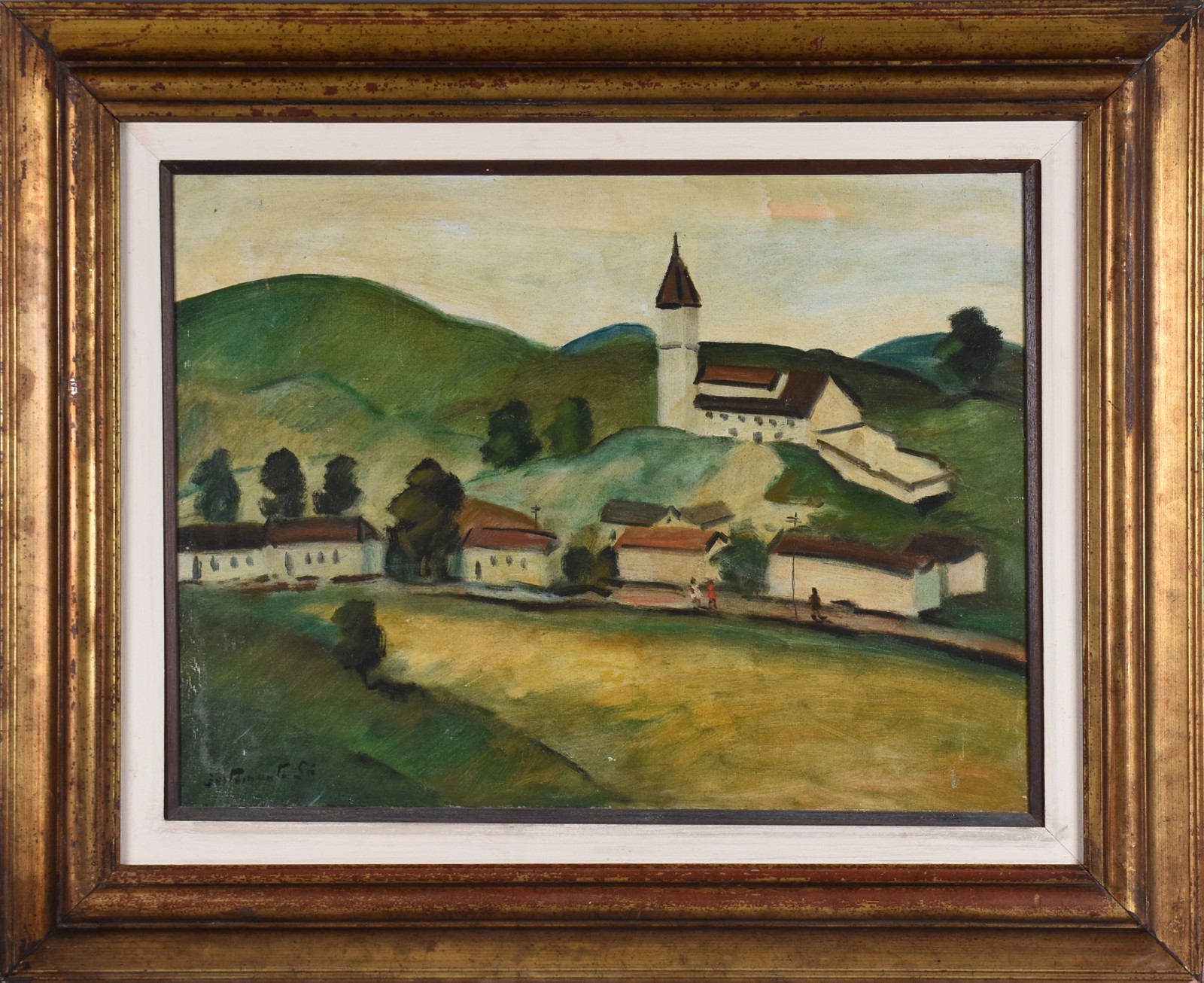 Bustamante Sá (1907-1988), Paisagem de Pati do Alferes - foto 2 de 4
