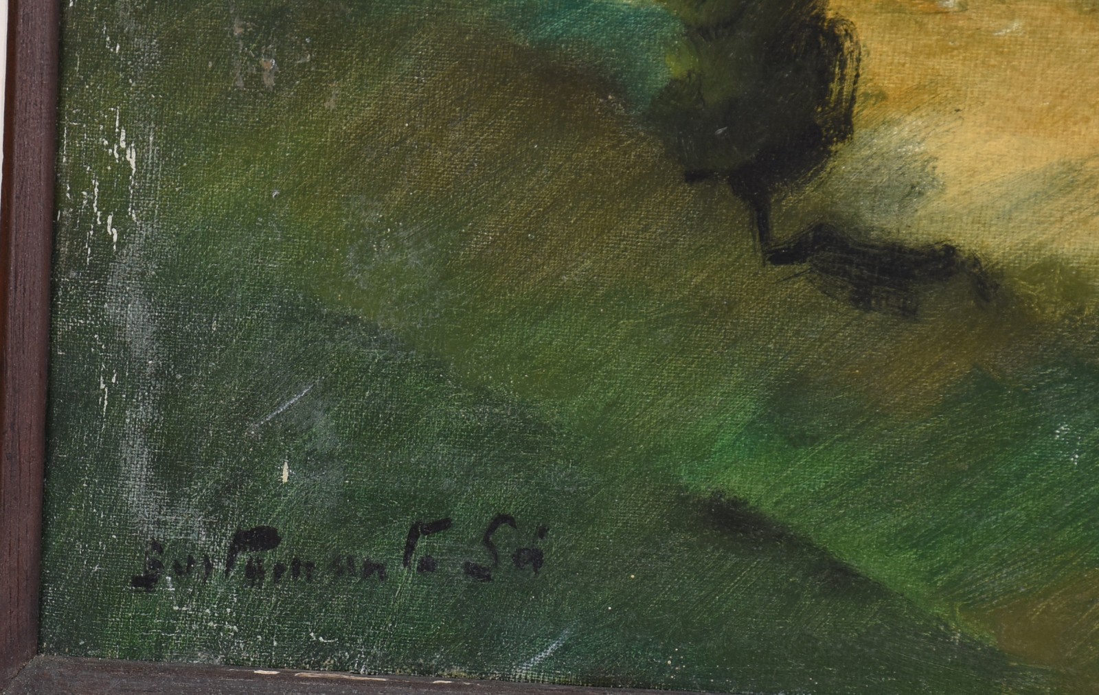 Bustamante Sá (1907-1988), Paisagem de Pati do Alferes - foto 3 de 4
