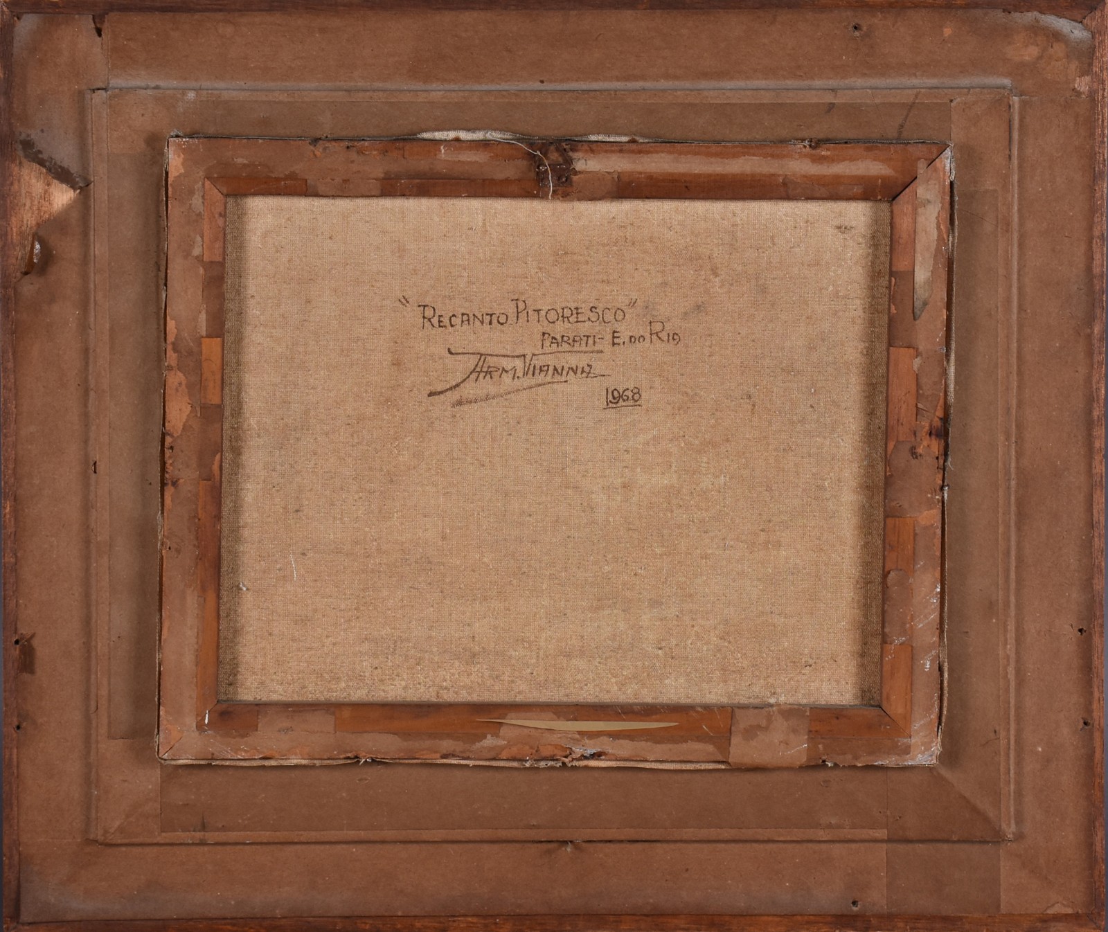 Armando Vianna (1897-1992), Encontro Pitoresco - foto 4 de 4