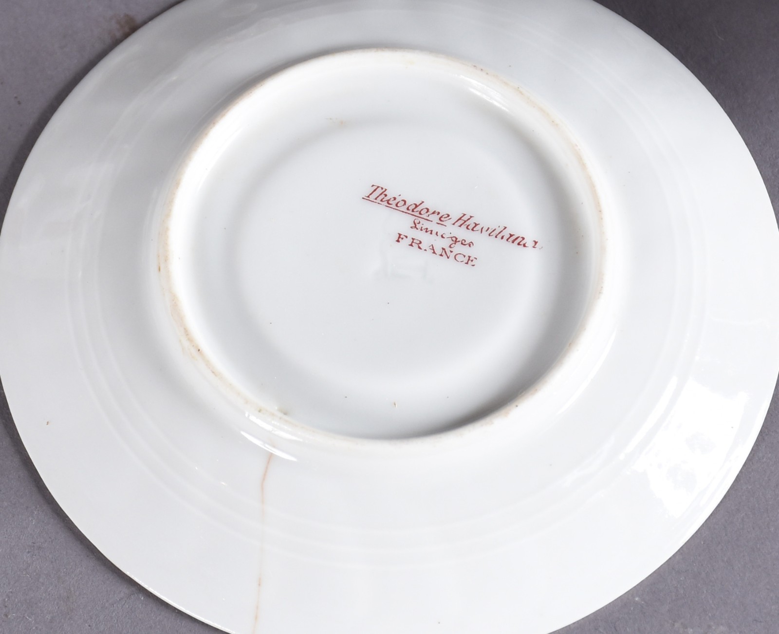 Conjunto de 10 xícaras de café com pires porcelana Limoges Theodore... - foto 3 de 8