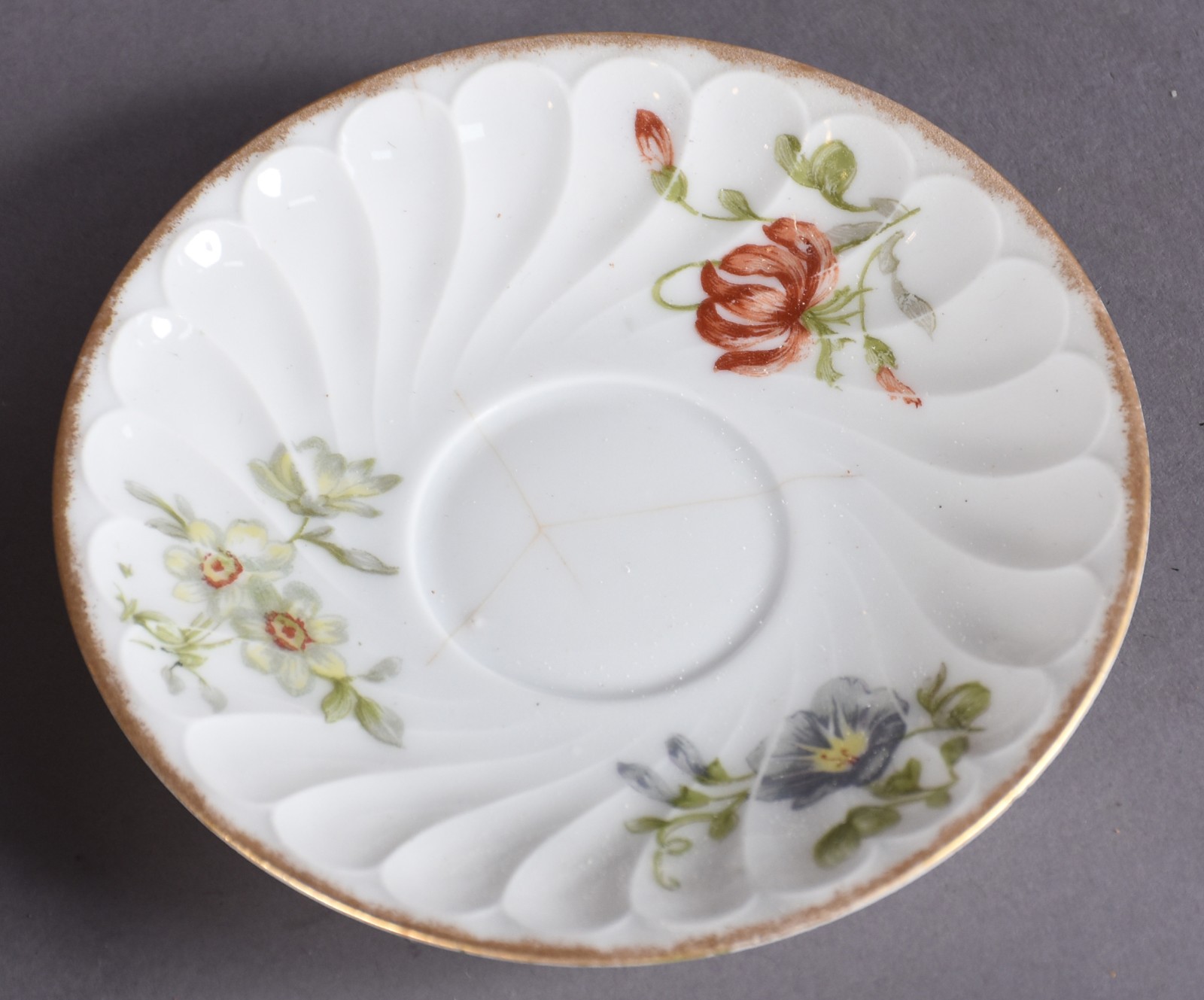 Conjunto de 10 xícaras de café com pires porcelana Limoges Theodore... - foto 5 de 8