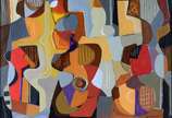 Cláudio Faciolli (1955), Sem Título - Óleo sobre tela - datado de 1988. <br>   <br>