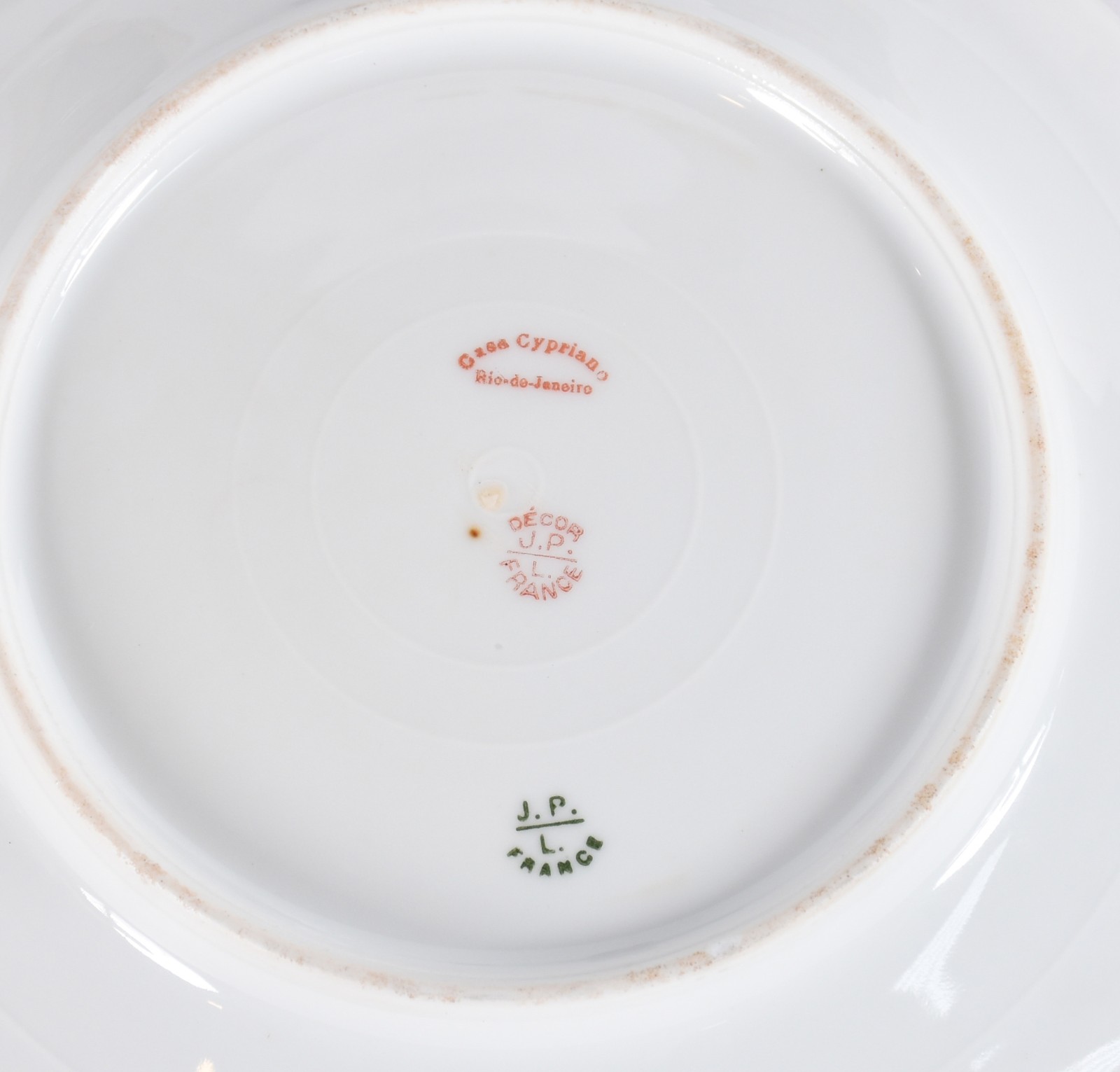 Serviço para peixe de porcelana francesa do atelier DECOR J.P.L... - foto 5 de 5
