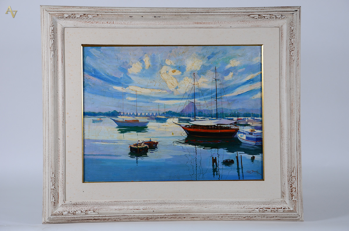 CESAR BARRAL (1949) - Marina da Glória - ose - 80 x 60 - foto 1 de 4