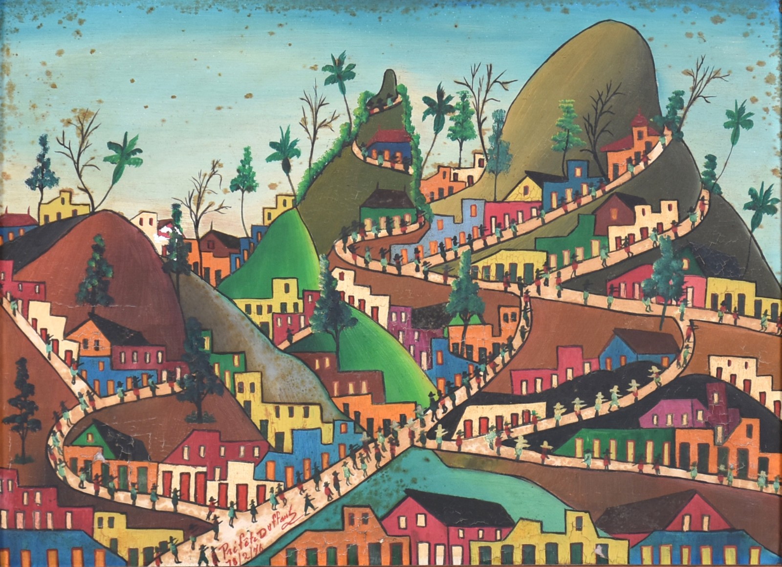 Préfète Duffaut (1923-2012), Montanhas, casas e figuras - foto 1 de 6