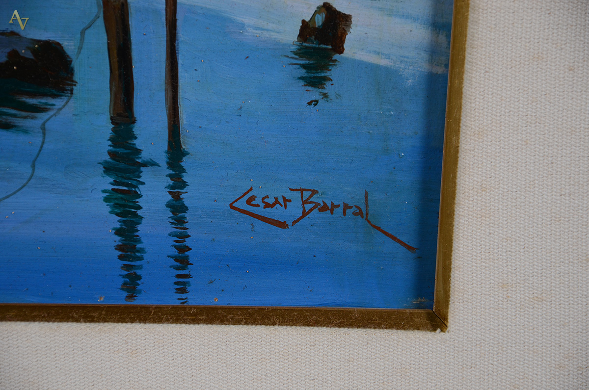 CESAR BARRAL (1949) - Marina da Glória - ose - 80 x 60 - foto 3 de 4