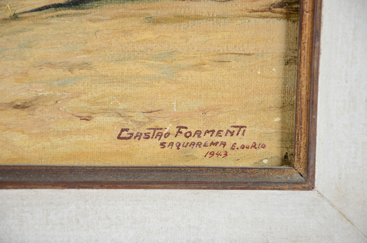 GASTÃO FORMENTI - Saquarema - 1943 - ost - 32 x 54 - foto 3 de 3