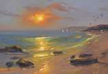 José Benigno (1955), Marinha - Óleo sobre tela - datado 2010.