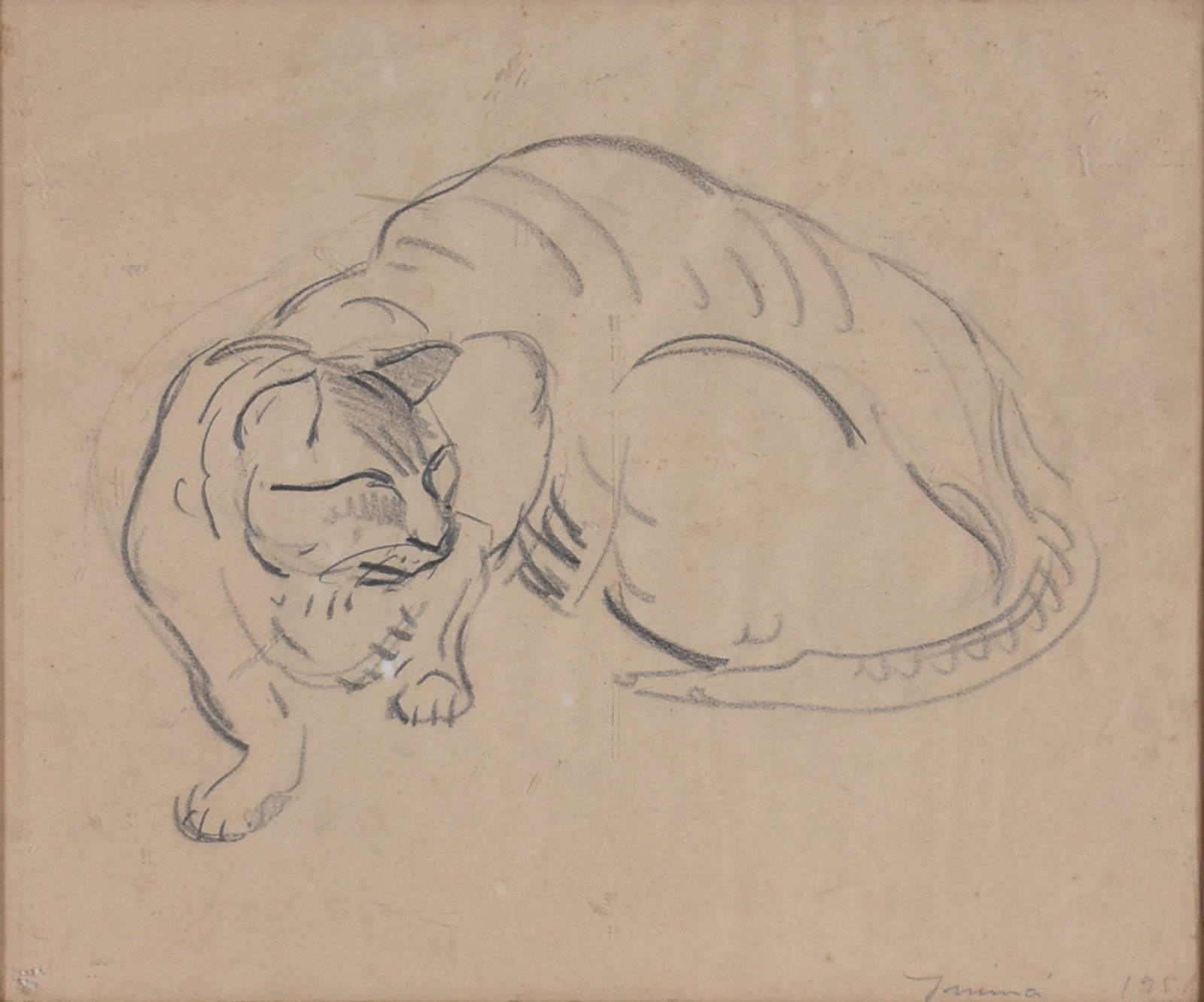 Inimá de Paula (1918-1999), Gato - foto 1 de 4