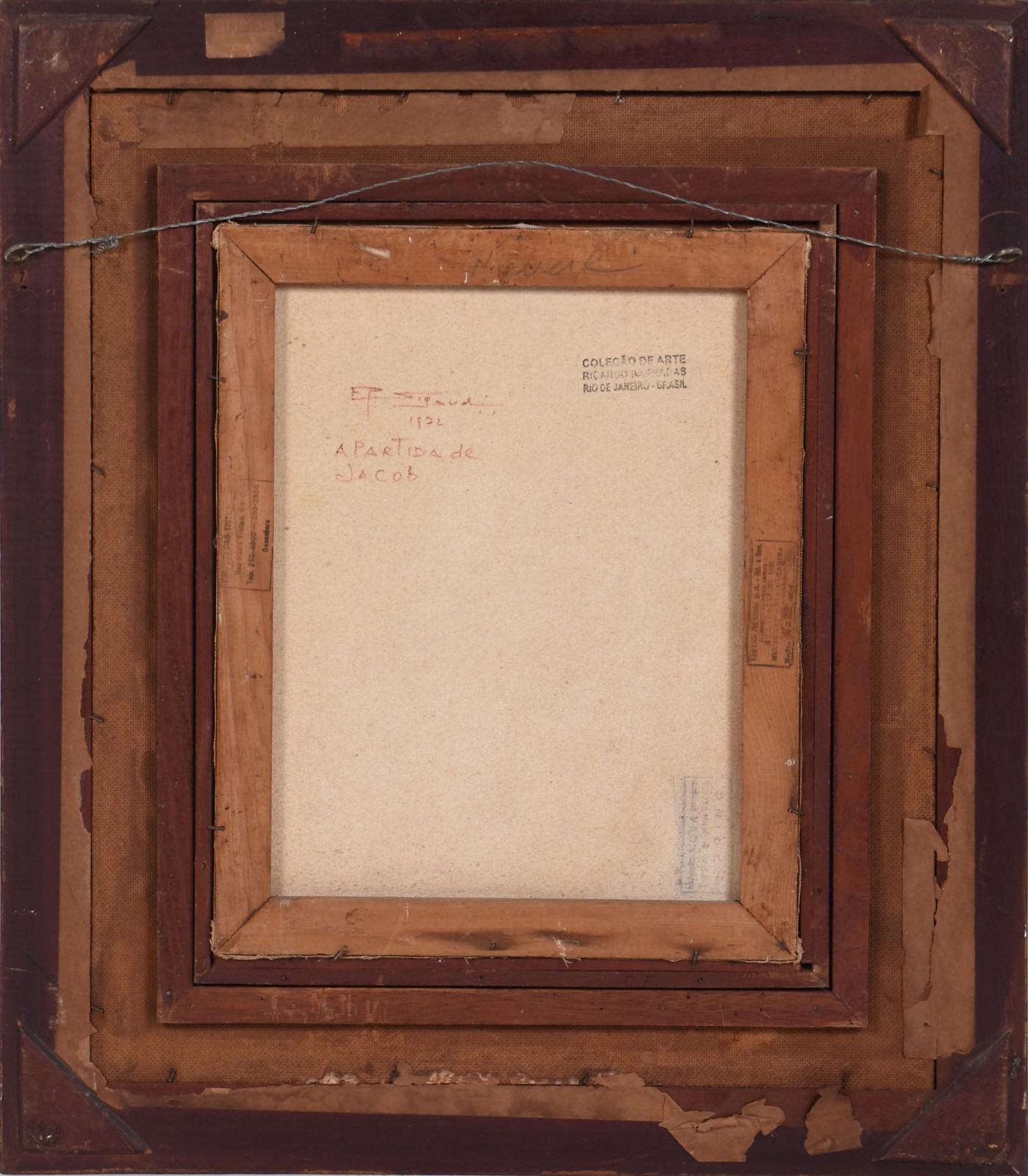 Eugênio Sigaud (1899-1979), A Partida de Jacob - foto 4 de 4