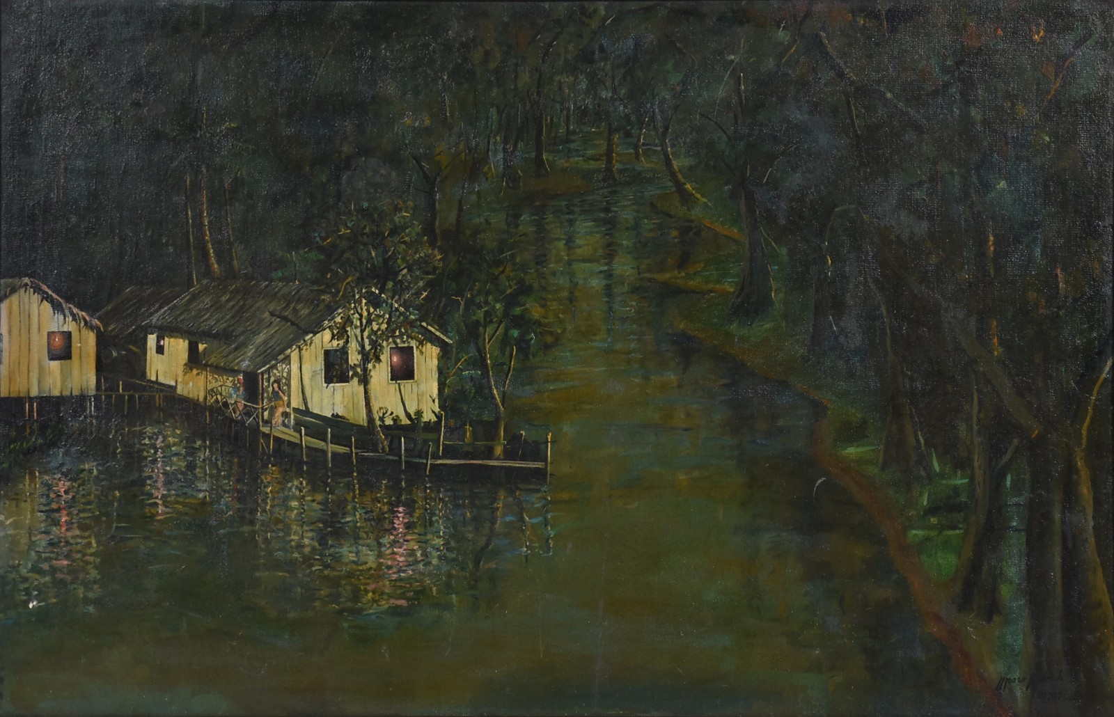 Moacir de Andrade (1927-2016), Paisagem Amazônica - foto 1 de 5