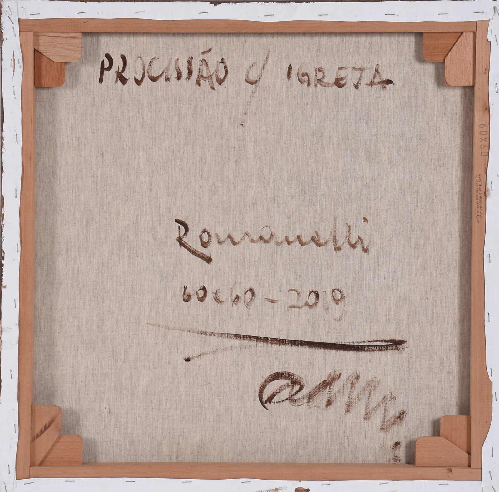 Armando Romanelli (1945), Procissão com Igreja - foto 3 de 3