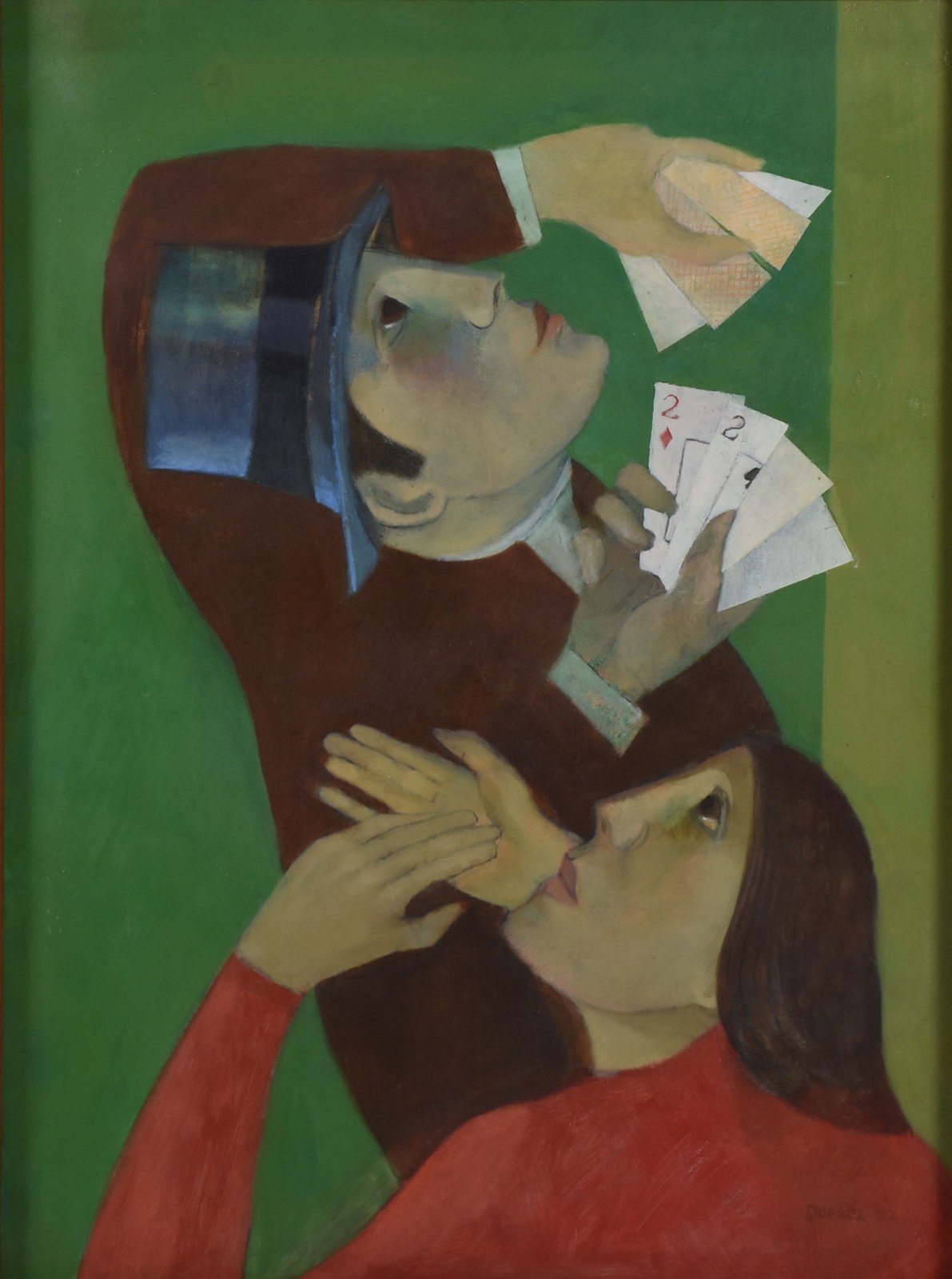 João Quaglia (1928-2014), Figuras e cartas do baralho - foto 1 de 4