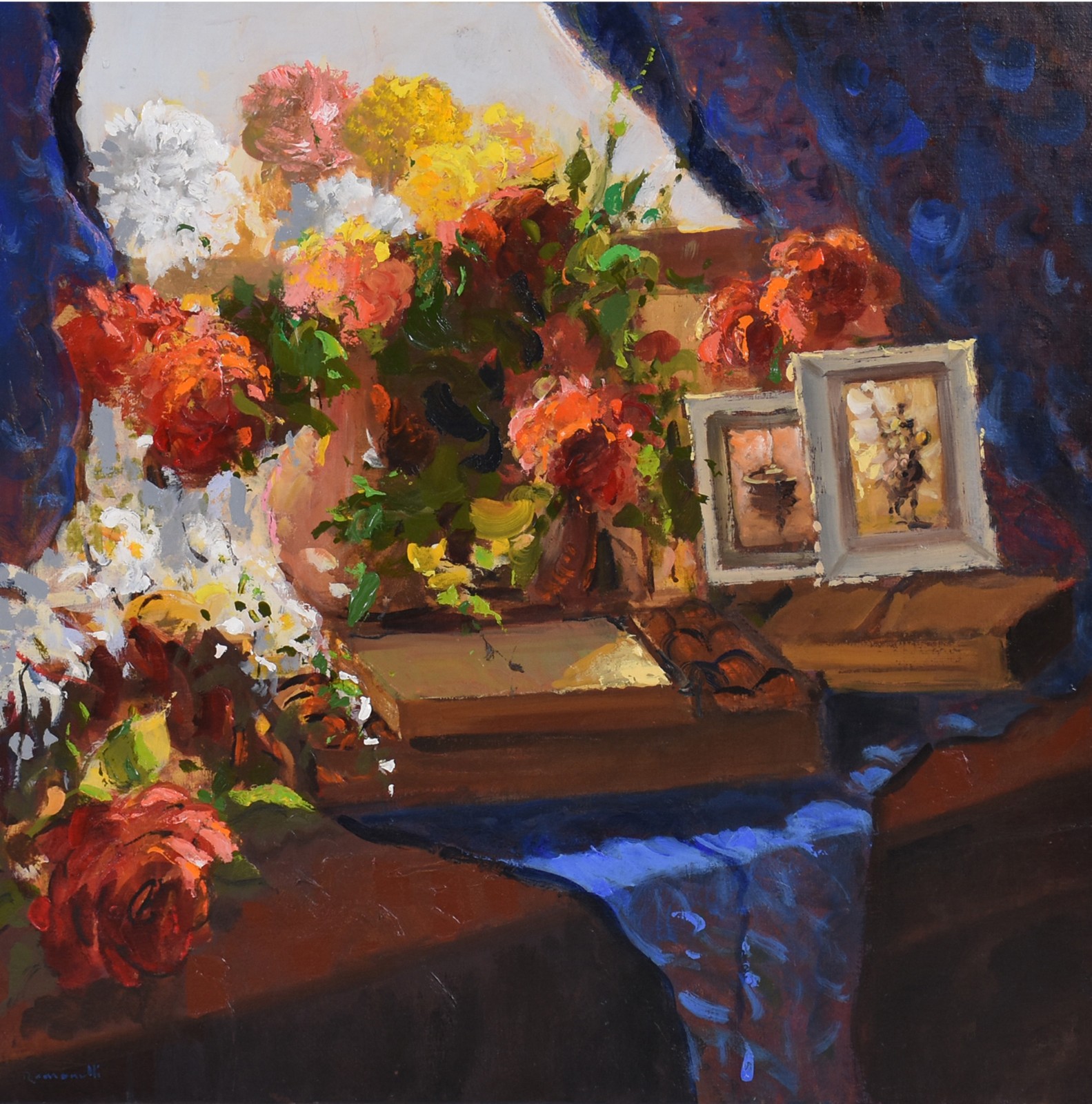 Armando Romanelli (1945), Flores, Livros e Quadros - foto 1 de 3