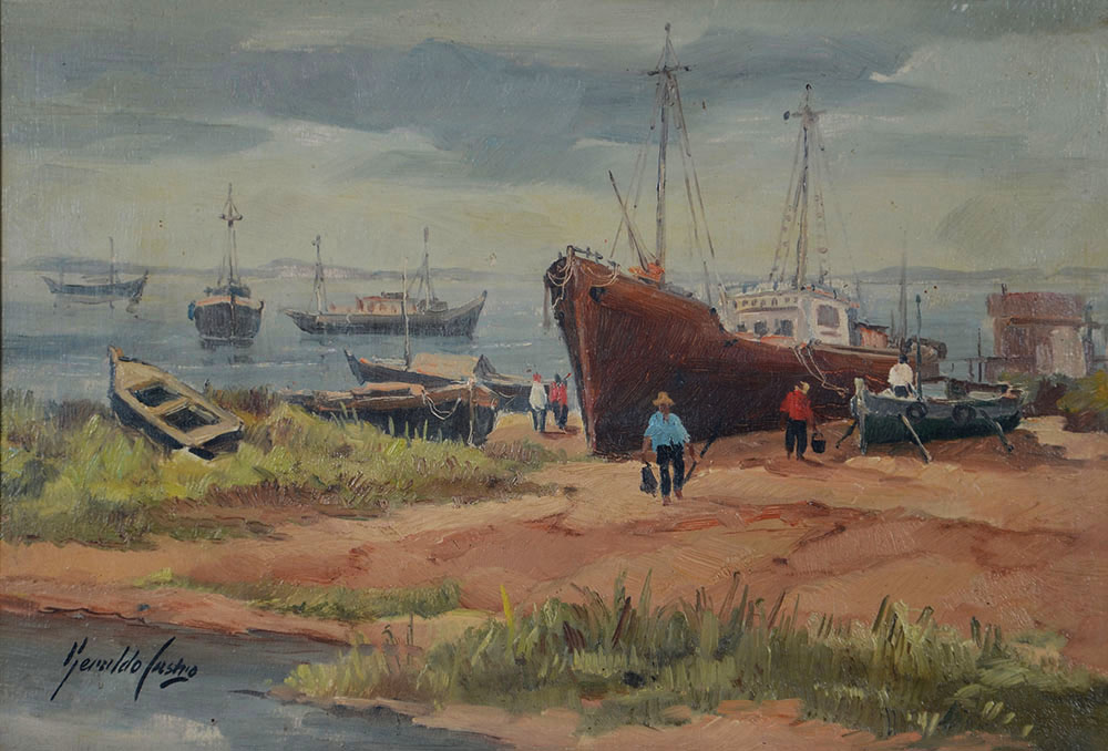 GERALDO DE CASTRO - Marinha - osm - 35 x 24 - foto 1 de 2
