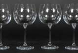 Seis taças de cristal da Bohemia para vinho bal... - Seis taças de cristal da Bohemia para vinho ballon 570 ml.