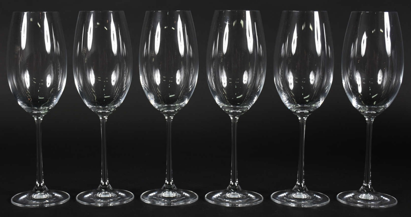 Seis taças de cristal para vinho branco, 450 ml. - foto 1 de 2