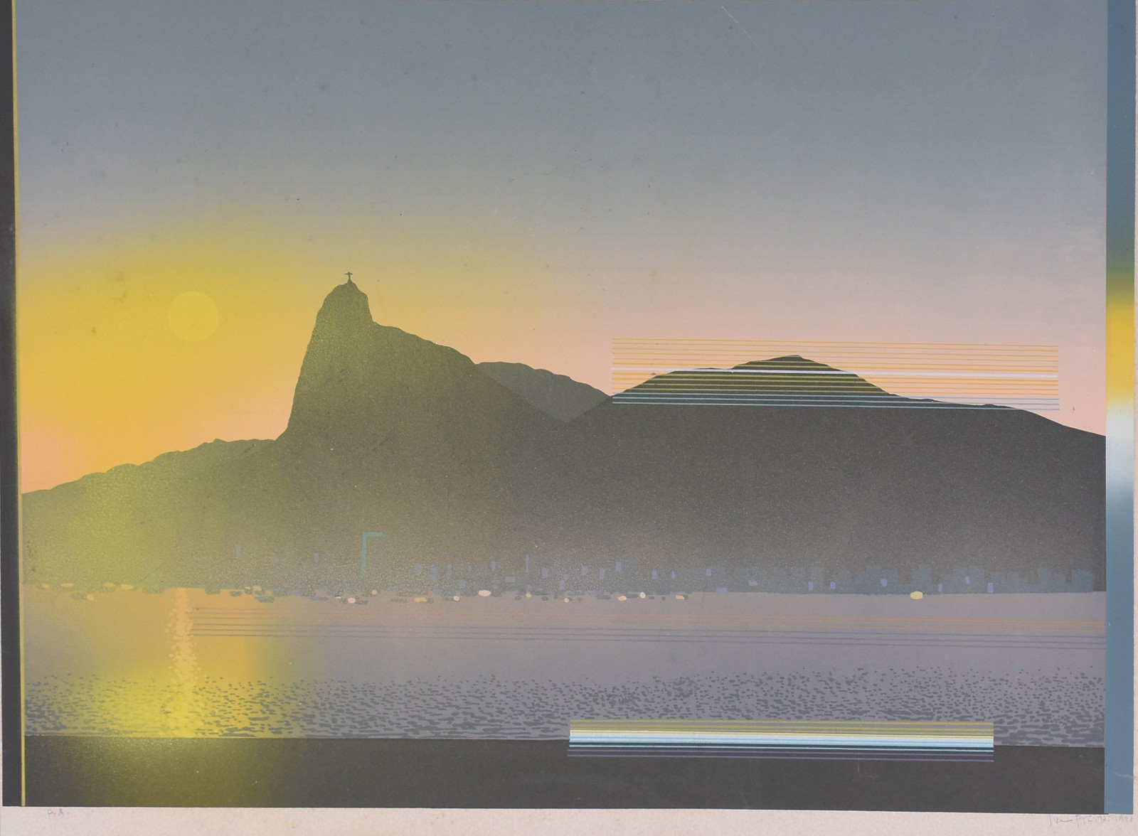 Ivan Freitas (1932-2006), Paisagem Corcovado - foto 1 de 5