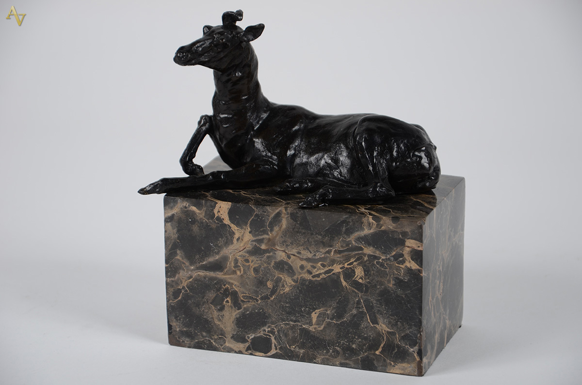 LOUIS-ALBERT CARVIN (França 1875-1951). ELAN FEMELLE. Escultura em... - foto 1 de 3