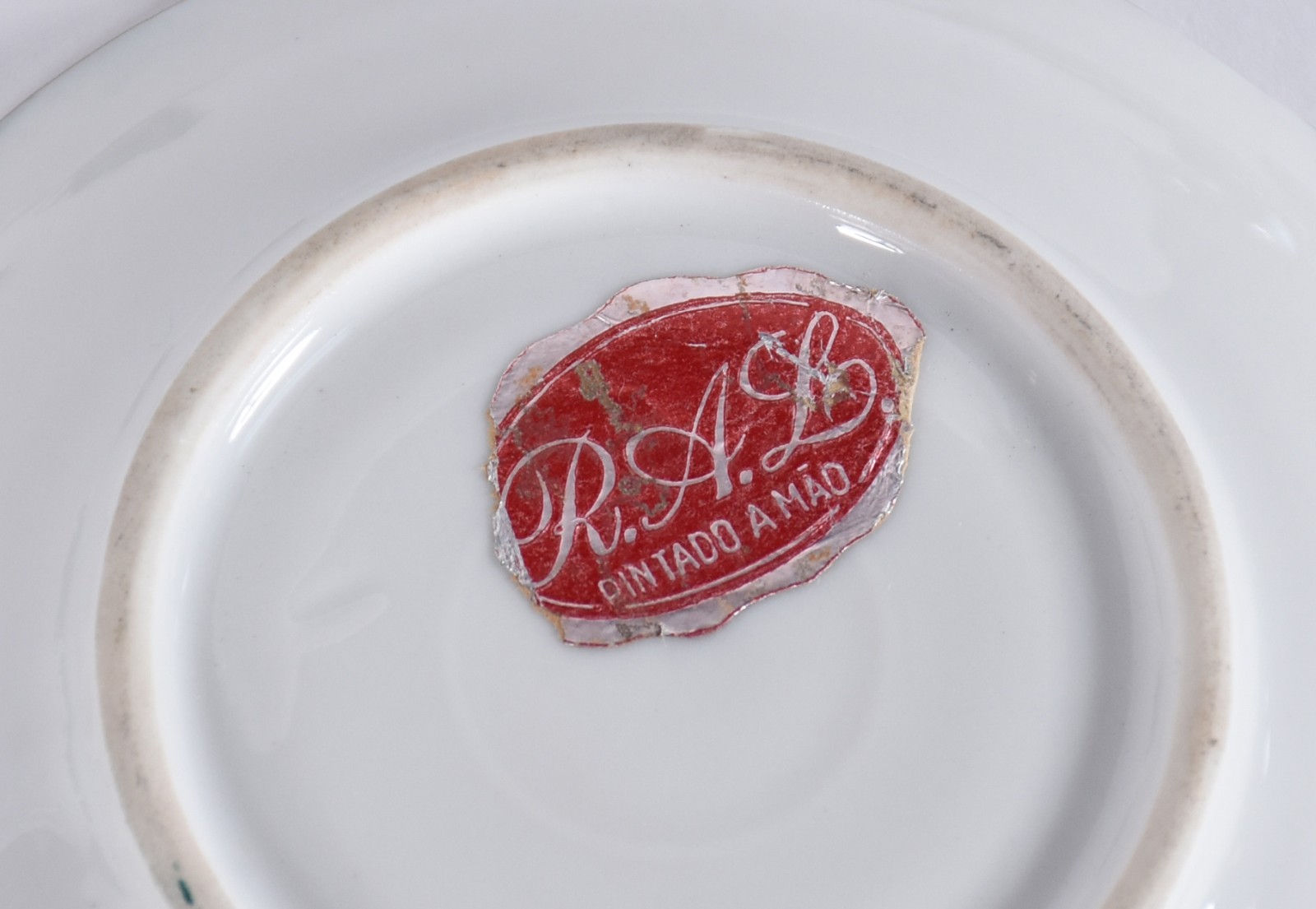 Serviço de café de porcelana Real na cor verde com aplicações de... - foto 5 de 5