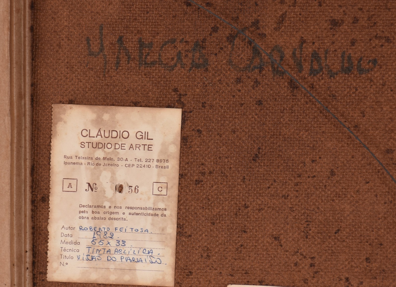 Roberto Feitosa (1943), Visão do Paraíso - foto 5 de 5