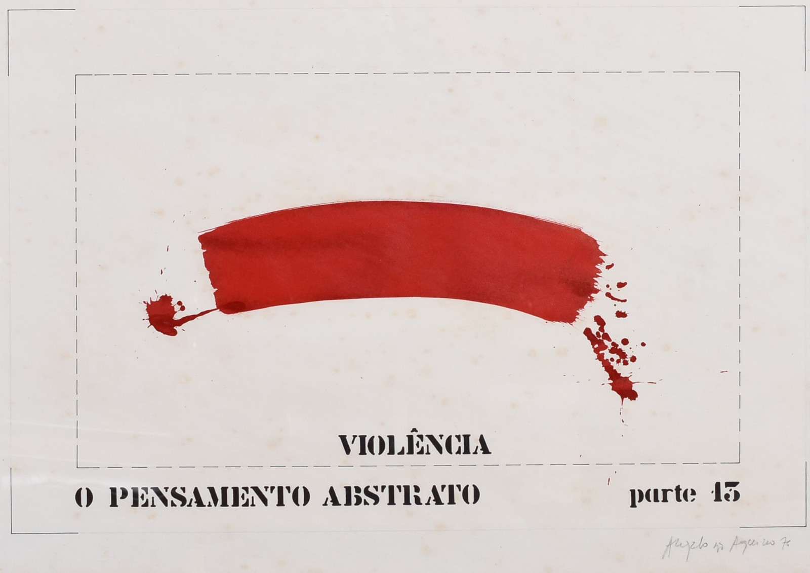 Angelo de Aquino (1945-2007), O Pensamento Abstrato - foto 1 de 6