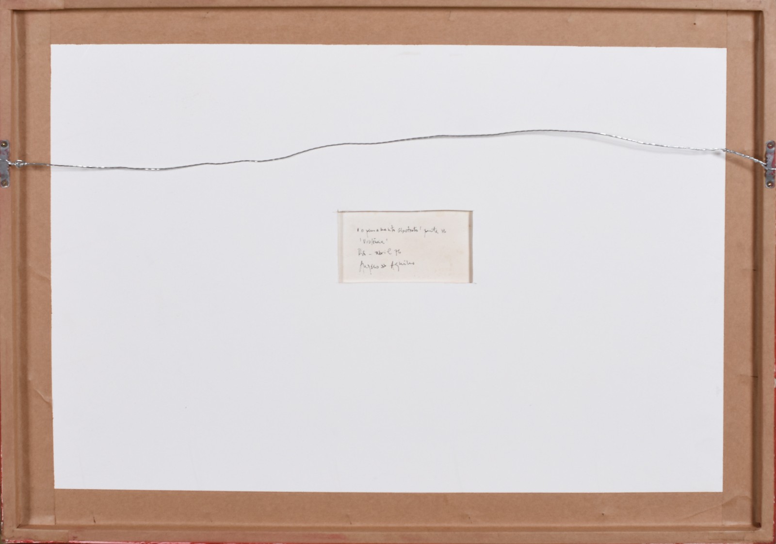 Angelo de Aquino (1945-2007), O Pensamento Abstrato - foto 5 de 6