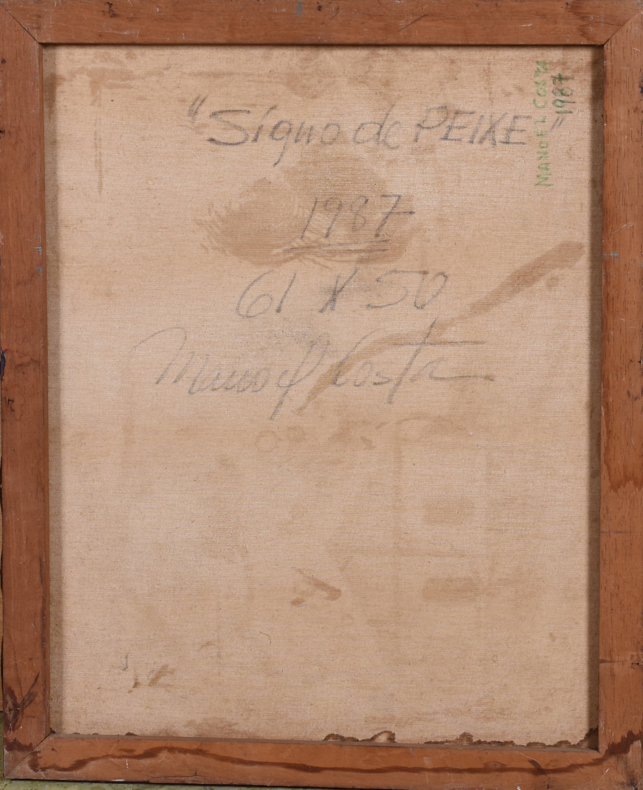 Manoel Costa (1943), Signo de Peixe - foto 3 de 3