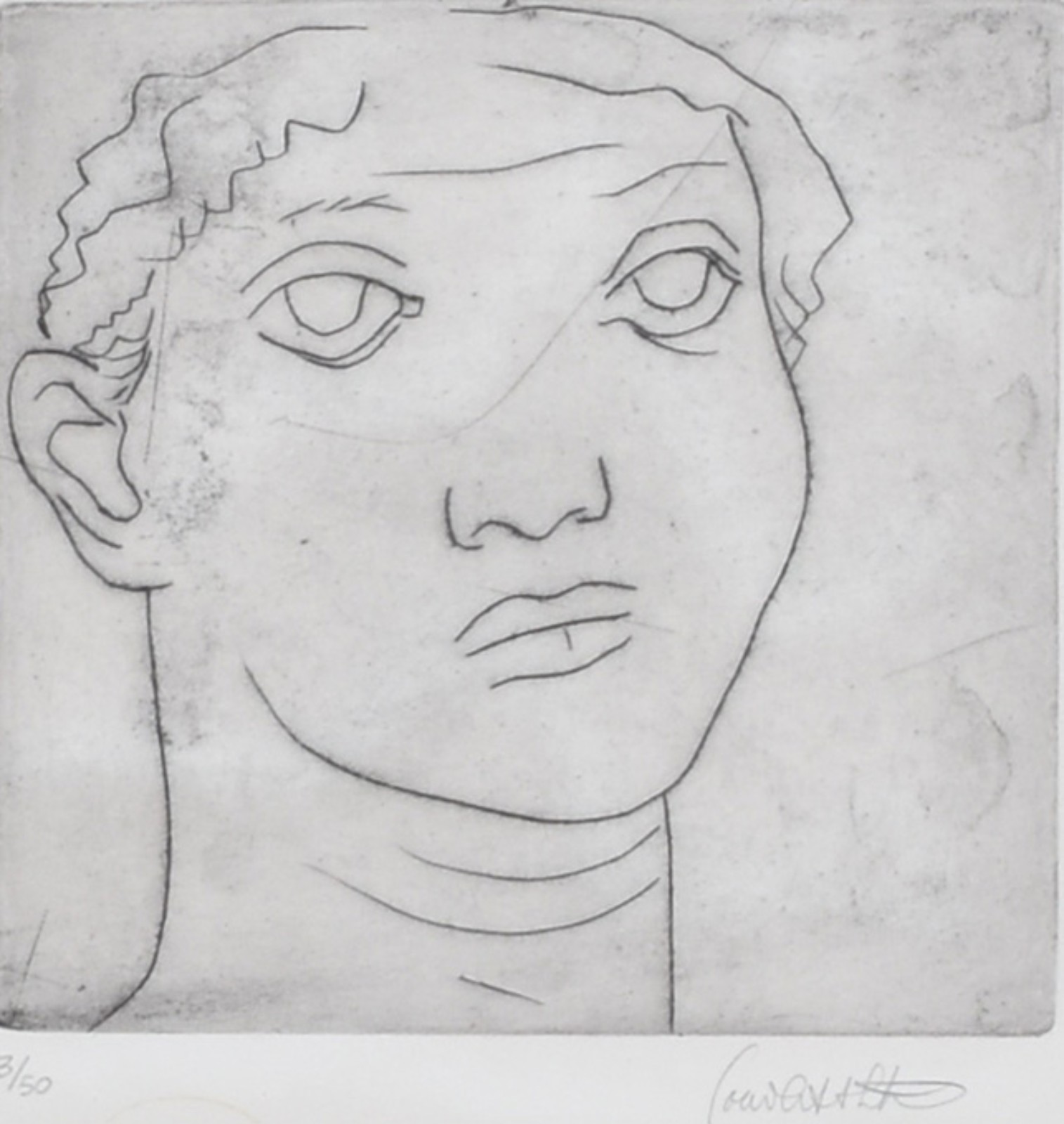 Cândido Portinari (1903-1962), Cabeça de Mulato - foto 1 de 7