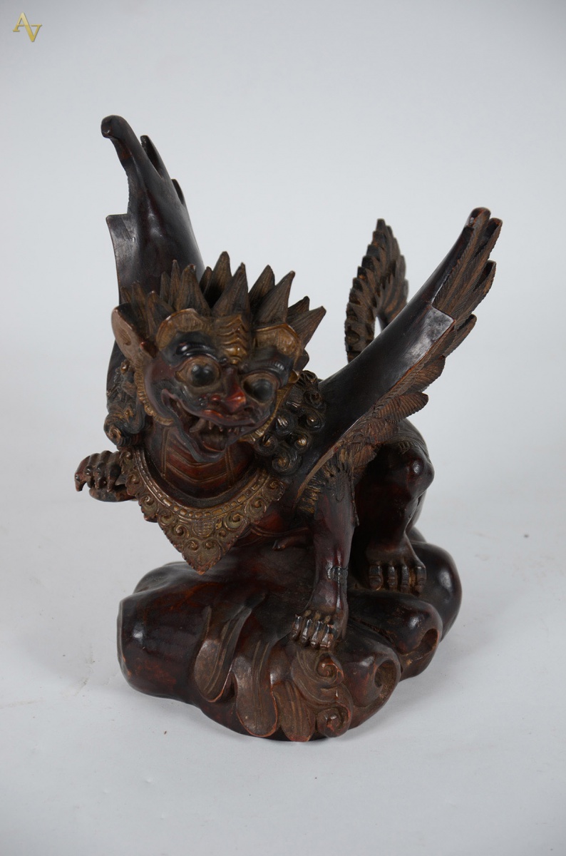 GARUDA - Escultura da indonésia rep. águia do hinduísmo, montaria do... - foto 1 de 2