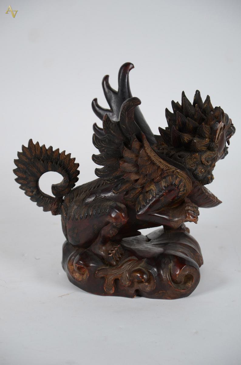 GARUDA - Escultura da indonésia rep. águia do hinduísmo, montaria do... - foto 2 de 2