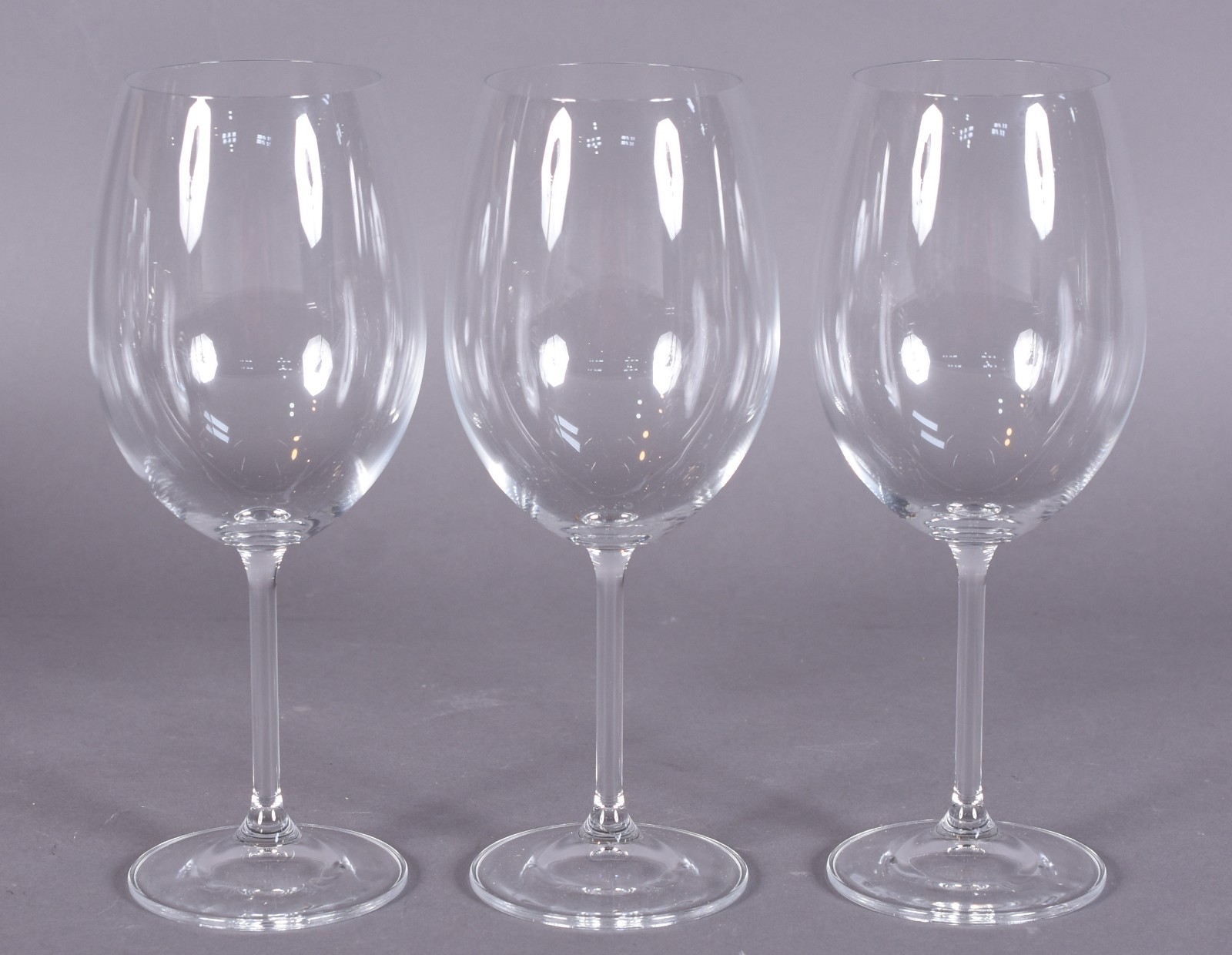 Seis taças de cristal da Bohemia vinho, 590 ml. - foto 3 de 3