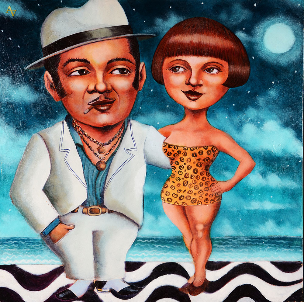 GILBERTO CABRAL - Frida - ost - 80 x 80 - foto 1 de 2