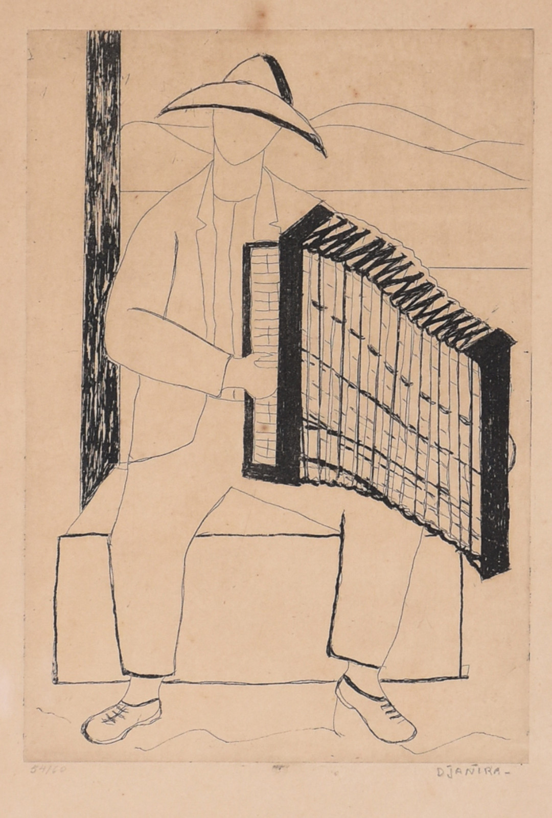 Djanira (1914-1979), Sanfoneiro - foto 1 de 5