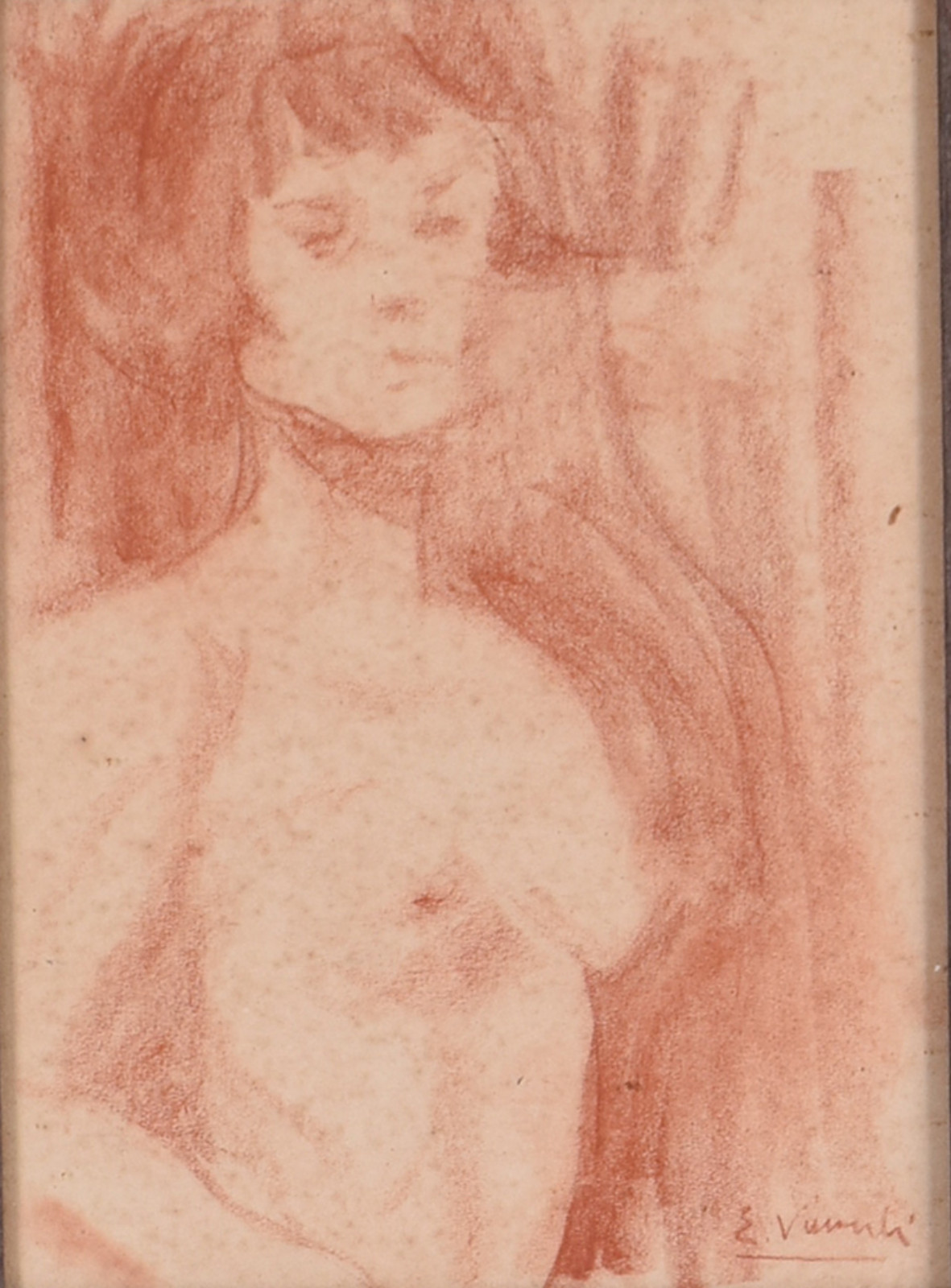 Eliseu Visconti (1866-1944), Nu feminino - foto 1 de 4