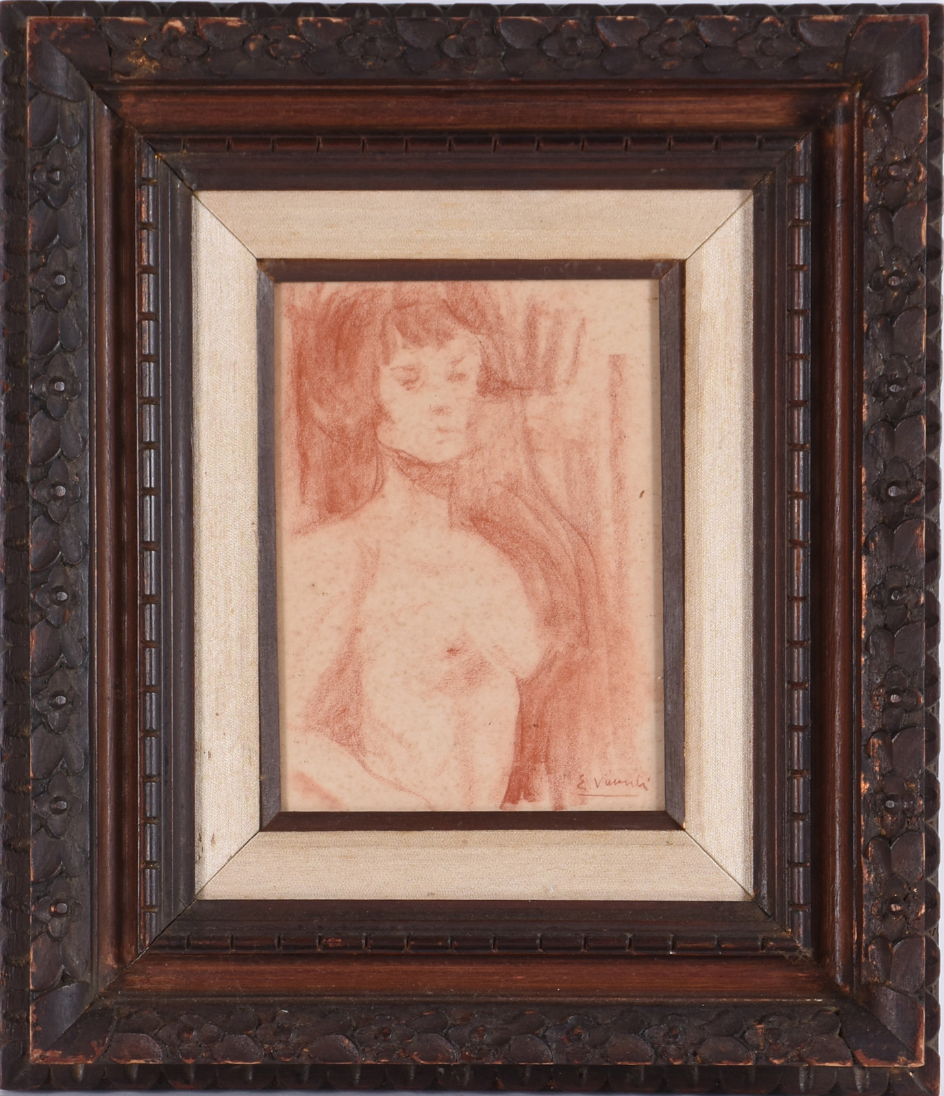 Eliseu Visconti (1866-1944), Nu feminino - foto 2 de 4