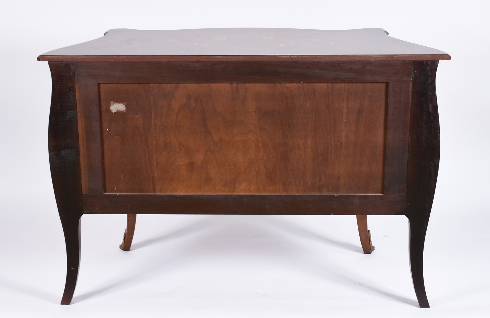 Cômoda de madeira nobre estilo francês, duas portas, prateleira... - foto 7 de 7