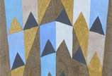 Alfredo Volpi (1896-1988), Bandeirinhas - Gravura 88/100.